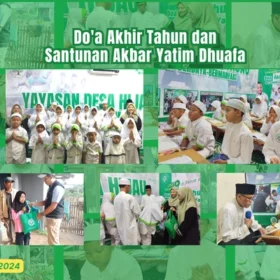 Berbagi Kebahagiaan di Penghujung Tahun: Doa Bersama dan Santunan yang Penuh Makna